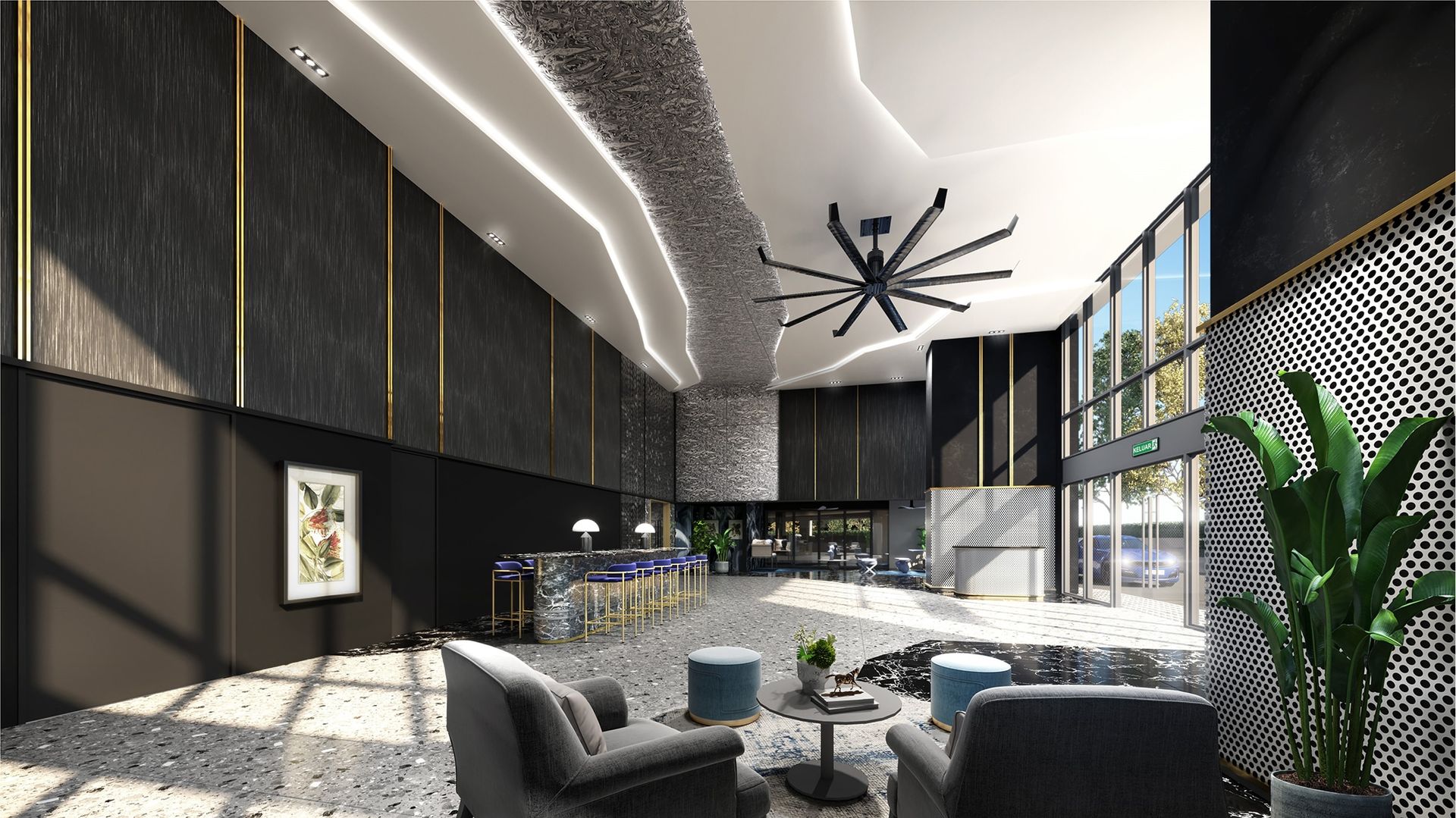 The Fiddlewoodz Arrival Lounge B