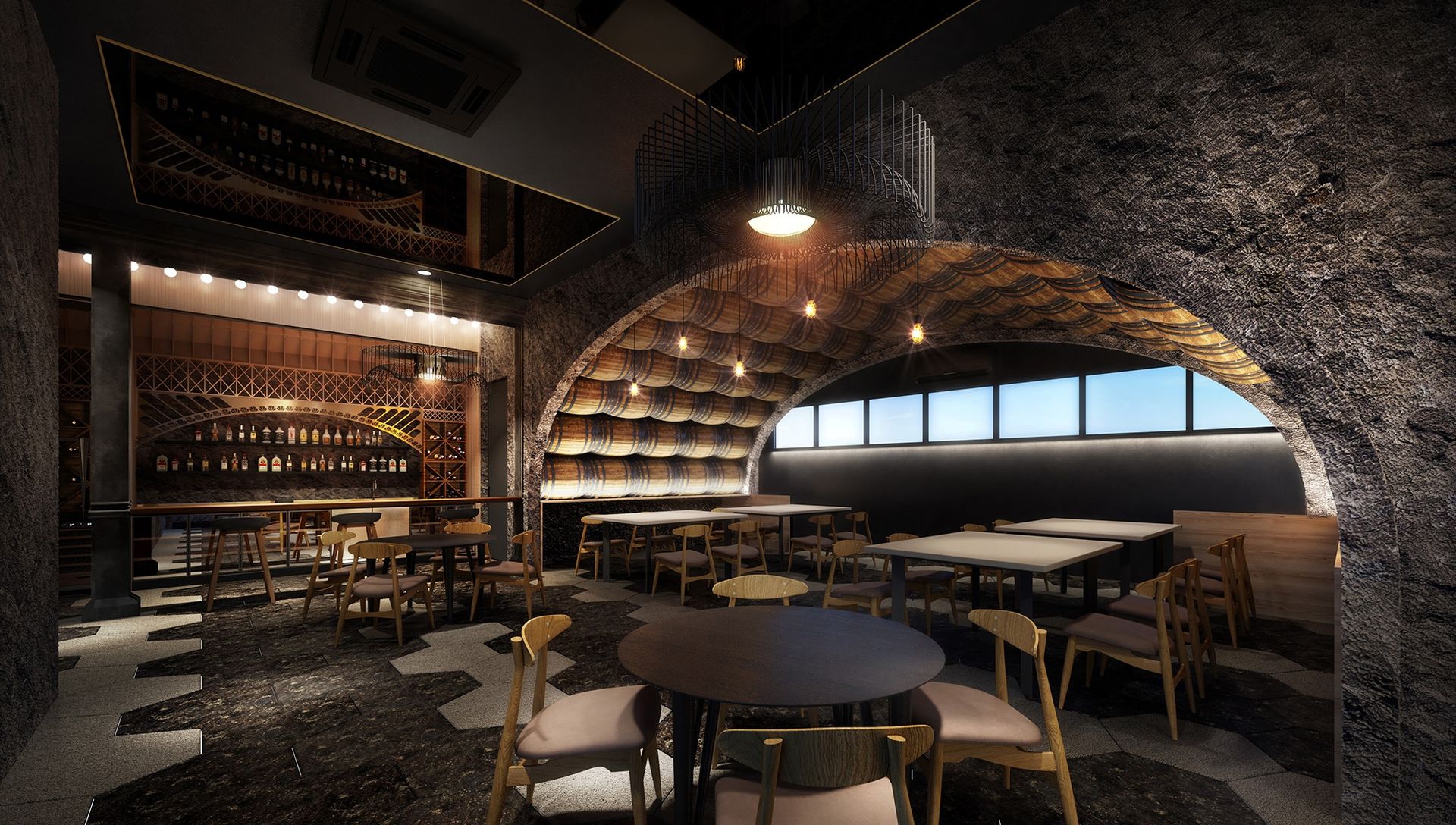 The Fiddlewoodz Cellar Dining