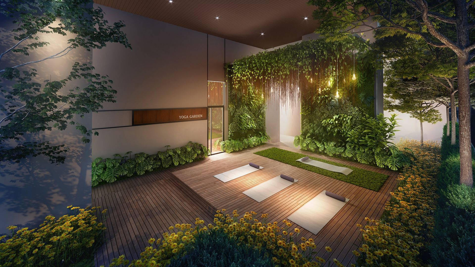 The Fiddlewoodz Yoga Garden